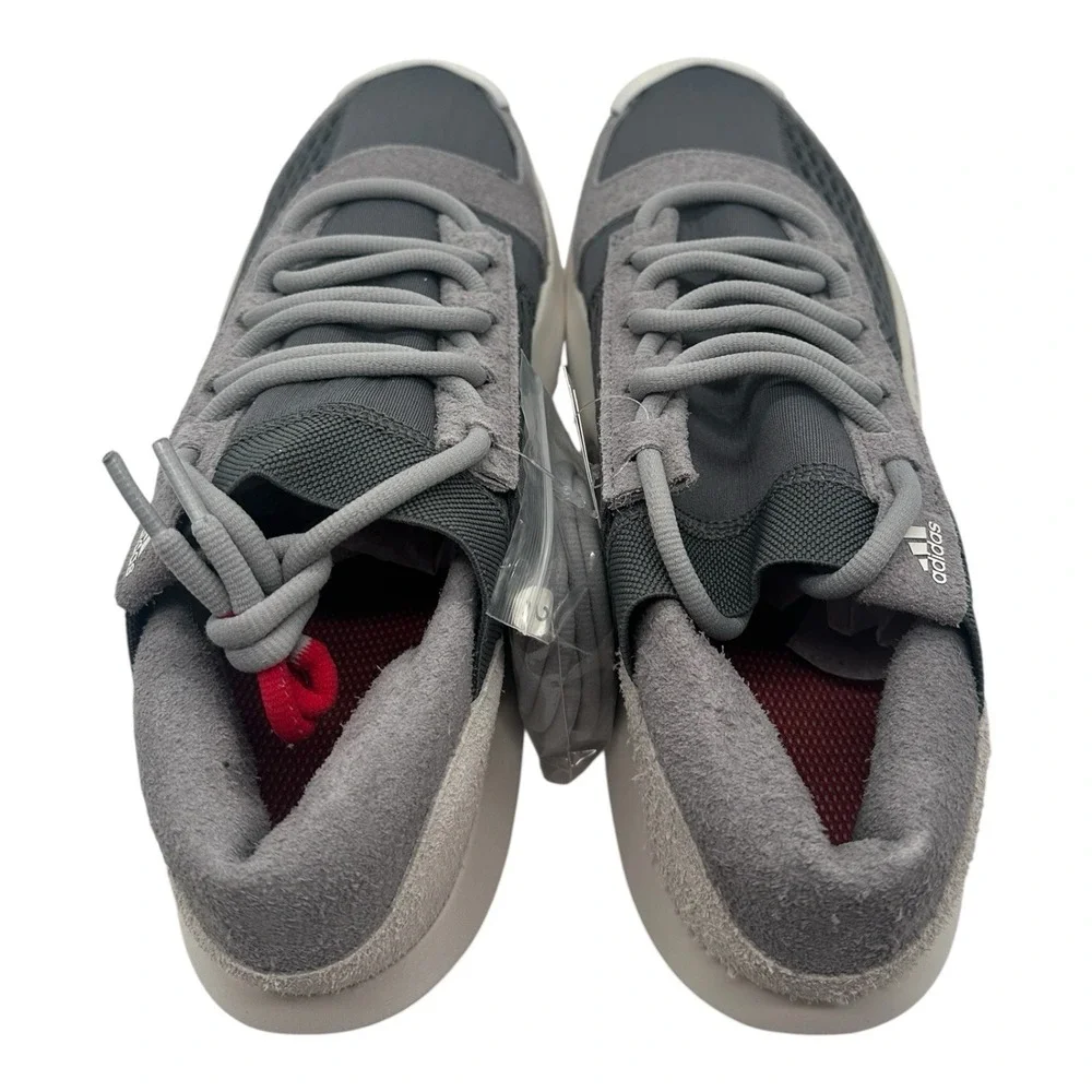 Adidas Crazy 1 ADV A D Gilbert ArenasShoes Mens Sz 10 Grey/White Sneakers CQ1868